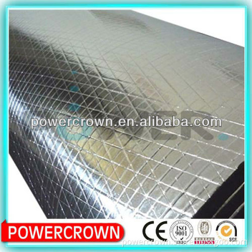thermal insulation aluminium foil insulation 10-48kg/m3 density glass wool blanket